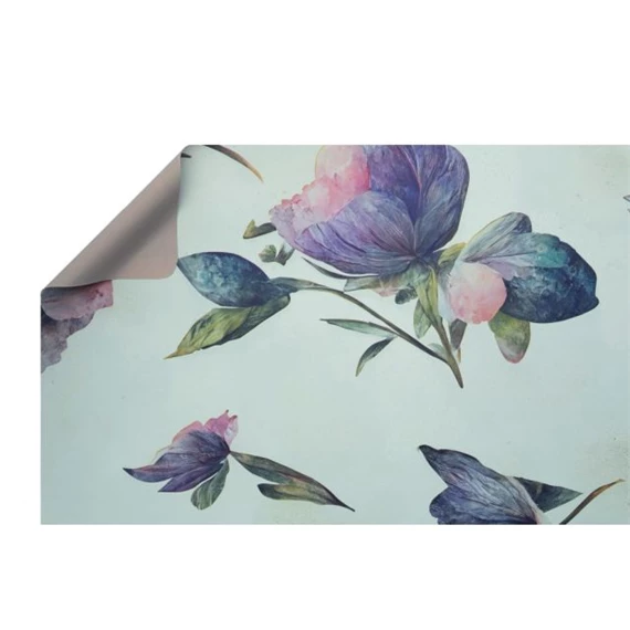 Csomagoló fólia magnólia mintával 0,8x20 m