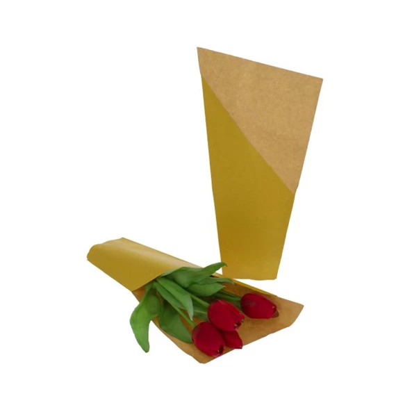 Csomagolópapír vágott virághoz 17x8x30 cm S/50