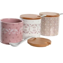 Cukortartó 7,5x7,5x7,5 cm 3 féle