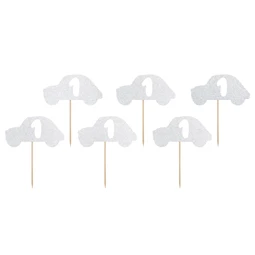 Cupcake dísz 1. születésnap, ezüst S/6