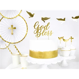 Cupcake dísz elsőáldozás, 8,5-11 cm S/6