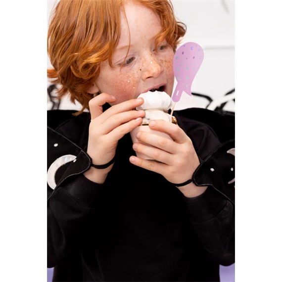 Cupcake dísz halloween, 14 cm, mix S/6