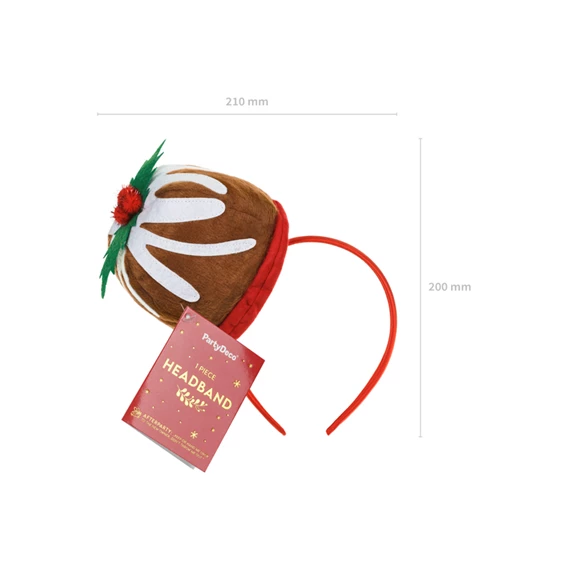 Cupcake fagyöngy fejpánt 19x19 cm vegyes