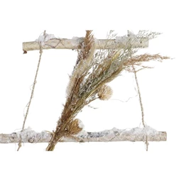 Dekoráció LED-es szárazvirág, akasztós 49x8x93 cm