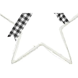 Dekoráció LED-es csillag 40x5x40 cm