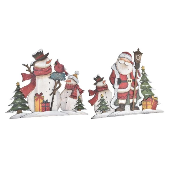 Dekoráció LED-es 40x3,5x31 cm 2 féle