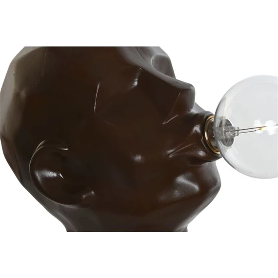 Dekoráció LED-es fej 28x16x28 cm