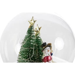 Dekoráció LED-es gömb 11x11x12 cm