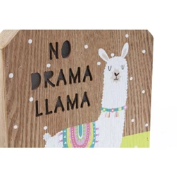 Dekoráció LED-es láma 17x3,5x25 cm 2 féle