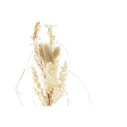 Dekoráció LED-es szárazvirág 12x12x22 cm