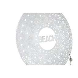 Dekoráció akasztós "Beach" felirattal 24x1x77 cm 3 féle