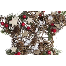 Dekoráció akasztós csillag 31x14x31 cm