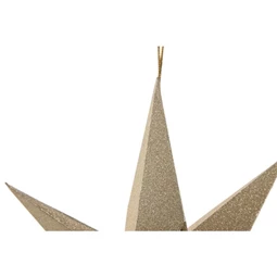 Dekoráció akasztós csillag 20x5x20 cm 2 féle