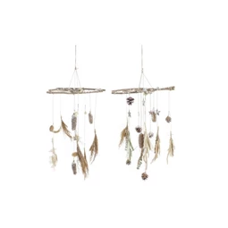 Dekoráció akasztós 41x41x40 cm 2 féle