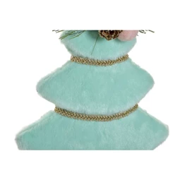 Dekoráció akasztós fenyő 16x4x18 cm 2 féle