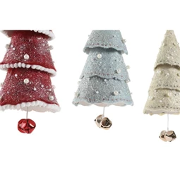 Dekoráció akasztós fenyő 11x11x38 cm 3 féle
