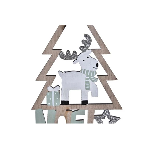 Dekoráció akasztós 7,7x0,5x12 cm 3 féle