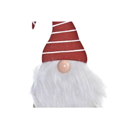 Dekoráció akasztós mikulás 8,5x1,5x17 cm 2 féle