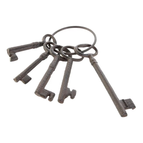 Dekoráció kulcsok, akasztós 9x3x21 cm