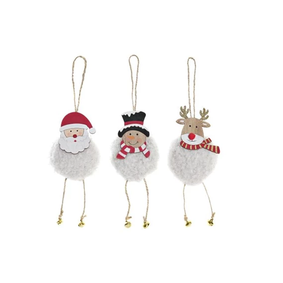 Dekoráció akasztós 24x3x7 cm 3 féle