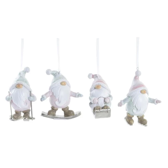 Dekoráció akasztós 7x4x9,5 cm 4 féle