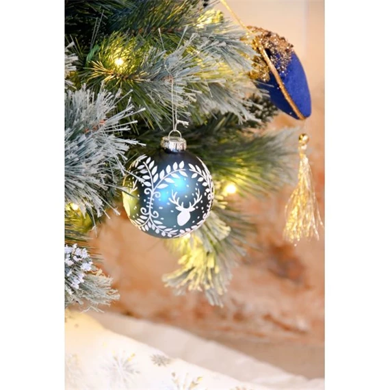 Dekoráció akasztós 8x8x9 cm 3 féle