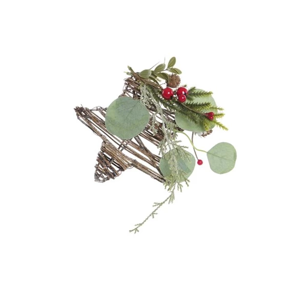 Dekoráció akasztós 15x7x15 cm