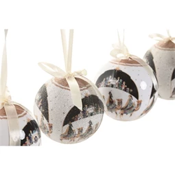 Dekoráció akasztós szett Betlehem mintával 24x21x15,5 cm S/14