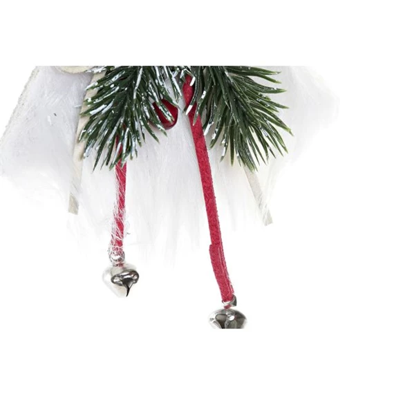 Dekoráció akasztós szív, karácsonyfa 12x4x12 cm 2 féle