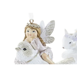 Dekoráció akasztós tündér 9x5x9 cm 2 féle