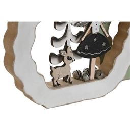 Dekoráció angyal 21x2,5x22 cm 2 féle