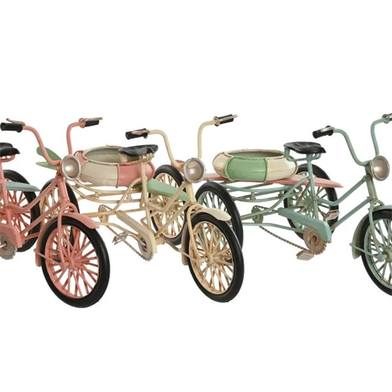 Dekoráció bicikli 26,5x12x14 cm 3 féle