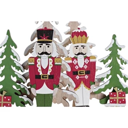 Dekoráció diótörő 15x1,5x16 cm 2 féle