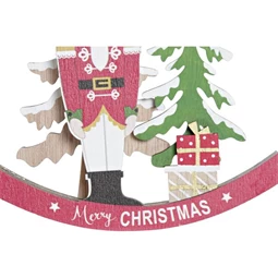 Dekoráció diótörő 15x1,5x16 cm 2 féle