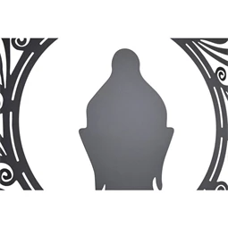 Dekoráció falra, Buddha 100x1x100 cm 2 féle