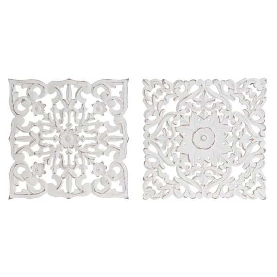 Dekoráció falra, Mandala 30x2x30 cm 2 féle