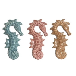 Dekoráció falra, csikóhal 10x3x18 cm 3 féle