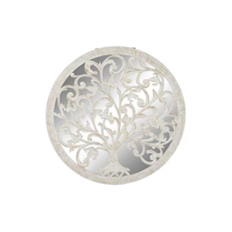 Dekoráció falra, fa 90x2x90 cm