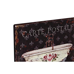 Dekoráció falra, fürdőszobai 30x1x30 cm 2 féle