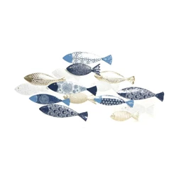 Dekoráció falra halak 91x7x47 cm