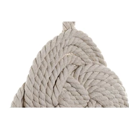 Dekoráció falra kötéllel, fonott 33x3x67 cm