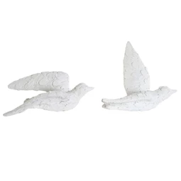 Dekoráció falra, madár 18x11x18 cm 2 féle
