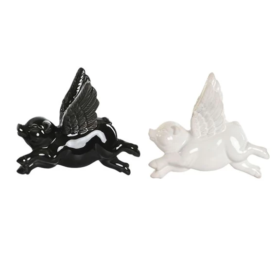 Dekoráció falra, malac 15x7x13 cm 2 féle