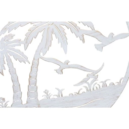 Dekoráció falra, pálmafás 40x1x40 cm 2 féle