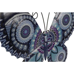 Dekoráció falra, pillangó 46x1x33,5 cm 2 féle