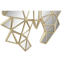 Dekoráció falra, pillangó alakú tükör 29,5x4x28,5 cm