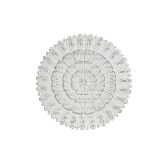 Dekoráció falra, virág 23x1,5x23 cm