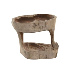 Dekoráció faragott 27x25x26 cm