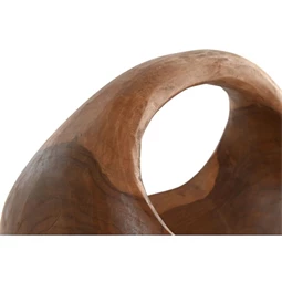 Dekoráció faragott 36x18x25 cm