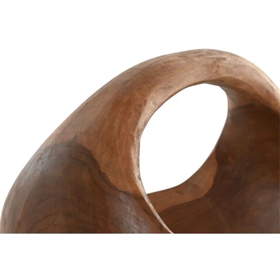 Dekoráció faragott 36x18x25 cm